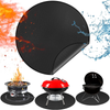 Set 2 Folii Antiaderente din Teflon pentru Gratar Teno2302, rezistente, materiale calitative, gratar/aragaz, reutilizabile, negru