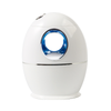 Difuzor Aromaterapie Teno606, cu ultrasunete, design minimalist, 7 culori LED, 2 moduri de eliberare a aerului, capacitate 800ml, silentios, umidifica aerul, alb