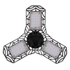 Lampa LED cu 3 Brate Mobile Teno1660, 3 aripi pliabile, 36 LED-uri, flux luminos 3000LM, lumina alba rece 6000-6500K, bec iluminare pentru interior garaj/depozit/atelier, negru