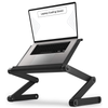 Masuta pentru Laptop 2 in 1 Teno1451, reglabila pe inaltime, fante de aerisire, suport reglabl pentru mouse, multifunctionala, versatila, 42 x 26 cm, negru