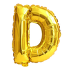 Balon in Forma de Litera D Teno1469, metalizat, pentru Petreceri/Aniversari/Evenimente, rezistent, folie, gold, 40 cm
