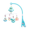 Carusel Muzical pentru Patut Teno362, Bebe, control prin telecomanda, proiector, muzica si lumini, jucarii detasabile, albastru