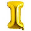 Balon in Forma de Litera I Teno1470, metalizat, pentru Petreceri/Aniversari/Evenimente, rezistent, folie, gold, 40 cm