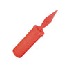 Pompa Manuala Pentru Umflat Baloane cu Dublu Sens Teno370, multifunctionala, materiale calitative, umflare rapida, rosu/negru, 28 cm