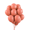 Set 25 Baloane Teno722, pentru Petreceri/Aniversari/Evenimente, o singura dimensiune, latex, somon