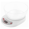 Cantar Electronic de Bucatarie Teno646, bol inclus, capacitate maxima 5 kg, acuratete 1 g, afisaj digital, resetare la pornire, 3 unitati de masura, functionare cu baterii 2 x AA, alb