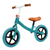 Bicicleta fara Pedale Teno1114, inaltime reglabila, manere anti-alunecare, sa confortabila waterproof, roti de 12 inch, cauciuc rezistent, 2-5 ani, verde
