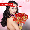 Trandafir Artizanal Teno1597, efect de cristal, aspect auriu, luminite LED cu baterii, rezistent, nemuritor, design realist, 22 x 13 cm, rosu