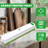 Aparat de Sigilat si Vidat Teno1311, alimente si obiecte, vidare umeda/uscata/soft, 90W, 220V, portabil, alb/verde