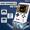 Mini Consola Jocuri Retro Game Box Teno1501, SR-90, 400 in 1, rotita volum, portabila, cablu AV, incarcare USB-MINI, autonomie ridicata,11x8 cm, negru