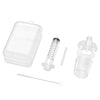 Dispenser Gradat Tip Suzeta Teno41, administrare medicamente sugari, 6 piese, usor de folosit, 10ml, transparent