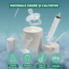 Dispenser Gradat Tip Suzeta Teno41, administrare medicamente sugari, 6 piese, usor de folosit, 10ml, transparent