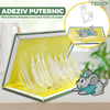 Set 50 x Capcane cu Lipici pentru Sobolani Teno996, soareci, insecte, daunatori, din carton, tip carte, adeziv puternic, fara miros, reutilizabile, pentru exterior/interior, non-toxice, verde