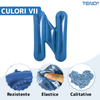Set 12 Baloane Teno1286, Litere, pentru Petreceri/Aniversari/Evenimente, o singura dimensiune, o culoare, metalizate, folie, model BINE ATI VENIT albastru, 45 cm