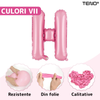 Set 25 Baloane Teno717, Litere, pentru Petreceri/Aniversari/Evenimente, confetti, stelute, model HAPPY BIRTHDAY, rose