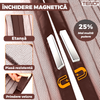 Plasa pentru Usa cu Inchidere Magnetica Teno1200, anti-insecte, tanrari, muste, paianjeni, montare velcro, materiale calitative, rezistenta, 185x104 cm, maro