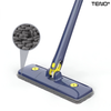Set 3 Rezerve pentru Mop cu Cap Dreptunghiular Teno1245, rotire 360 grade, 34 x 12 cm, gri