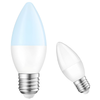 Bec LED E27 Teno2684, durata de viata de 20.000 de ore, temperatura culoare 6400K, 6W, 450 lm, tensiune alimentare 220-240V, alb rece