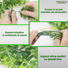 Set 2 Plante Artificiale Tip Iedera Teno1128, ramuri agatatoare, aspect natural, rezistente la conditii meteo, frunze detasabile, interior/exterior, 85 cm, verde
