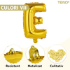Balon in Forma de Litera E Teno1468, metalizat, pentru Petreceri/Aniversari/Evenimente, rezistent, folie, gold, 40 cm