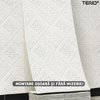 Set Tapet 3D Teno111, autoadeziv, perete/tavan, model floare, waterproof, usor de montat, design modern, 70x70 cm, alb
