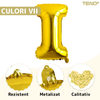Balon in Forma de Litera I Teno1470, metalizat, pentru Petreceri/Aniversari/Evenimente, rezistent, folie, gold, 40 cm