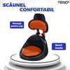 Tricicleta pentru Copii 6 in 1 Teno1574, pozitie de somn, aparatoare de siguranta, copertina retractabila, maner cu suport de bauturi, cosuri de depozitare frontal si dorsal, protectie raze UV, suport de picioare, pedale, greutate maxima 25 kg, albastru