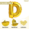 Balon in Forma de Litera D Teno1469, metalizat, pentru Petreceri/Aniversari/Evenimente, rezistent, folie, gold, 40 cm