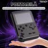 Mini Consola Jocuri Retro Game Box Teno1500, SR-90, 400 in 1, rotita volum, portabila, cablu AV, incarcare USB-MINI, autonomie ridicata,11x8 cm, negru