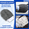 Kit pentru Curatare si Detailing Auto Teno724, interior/exterior, pamatuf, manusa, burete dublu, 3 lavete, 3 piese pentru lustruire, microfibra, gri