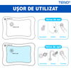 Saltea cu Apa pentru Bebelusi Teno1206, centru de activitati si joaca, gonflabila, umpluta cu lichid, jucarii senzoriale tip animale marine, design distractiv, albastru