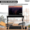 Masuta pentru Laptop 2 in 1 Teno1451, reglabila pe inaltime, fante de aerisire, suport reglabl pentru mouse, multifunctionala, versatila, 42 x 26 cm, negru