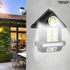 Lampa Solara in Forma de Casa 81 LED-uri Teno889, senzor de miscare, 3 moduri de iluminare, protectie IP65, Waterproof, exterior, negru