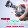 Mixer Vertical Teno1514, viteza ridicata, lame de inox, turbo, cap detasabil pentru curatare, pentru smoothie/ piure, eficienta ridicata, 300 W, alb