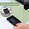 Organizator Multifunctional pentru Bucatarie Teno683, 6 Compartimente, raft condimente, suport detasabil telefon, tavita de scurgere, suport tacamuri/ustensile, verde deschis