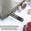 Pila Electrica Profesionala pentru Unghii Teno1139, freza wireless, 20000 RPM, indicator LED, manichiura-pedichiura, 6 capete pentru pila, 60 benzi de slefurie, portabila, gri