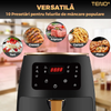 Friteuza Fara Ulei Air Fryer Teno1420, tehnologie smart sensing, programe smart chef automate, afisaj digital, capacitate 6 L, tehnologie de eliminare a grasimii, functie de pastrare la cald, tensiune alimentare 220 V