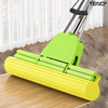 Mop cu PVA Teno1659, sistem de stoarcere integrat, coada telescopica, laveta rezistenta, curatare usoara, absorbtie eficienta, captare a prafului, 120 cm, galben/verde