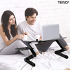 Masuta pentru Laptop 2 in 1 Teno1451, reglabila pe inaltime, fante de aerisire, suport reglabl pentru mouse, multifunctionala, versatila, 42 x 26 cm, negru
