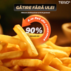 Friteuza cu Aer Cald Teno1662, tip cuptor electric, geam de sticla, capacitate 12 L, gatire cu aer cald, fara ulei, tavita si gratar incluse, tehnologie circulatie aer 360 de grade, versatila, 2400 W, negru