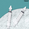 Set 2 Bucati Irigator / Dus Lavaj Nazal Teno528, dispozitiv curatare sinusuri si decongestie nazala, cap din silicon, 10ml, transparent