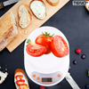 Cantar Electronic de Bucatarie Teno646, bol inclus, capacitate maxima 5 kg, acuratete 1 g, afisaj digital, resetare la pornire, 3 unitati de masura, functionare cu baterii 2 x AA, alb