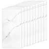 Set 10x Tapet Marmura Premium 3D Teno1887, suprafata acoperire 1.8 mp, autoadeziv, waterproof, usor de montat, design modern, 30x60 cm, model 57, alb