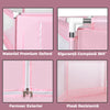 Tarc pentru Copii Teno297, usa cu fermoar exterior, plasa, materiale calitative, usor de montat, dimensiuni 125x110x65, roz