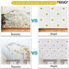 Set Tapet 3D Teno60, suprafata acoperire 4.9 mp, autoadeziv, perete/tavan, waterproof, usor de montat, design modern, 70x70 cm, auriu