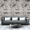 Set Tapet Panou 3D Teno98, Model Marmura, suprafata acoperire 4.9 mp, autoadeziv, waterproof, usor de montat, design modern, 70x70 cm, gri