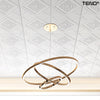 Set Tapet 3D Teno115, suprafata acoperire 4.9 mp, autoadeziv, perete/tavan, model floral, waterproof, usor de montat, design modern, 70x70 cm, alb