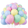 Set 100 Baloane Teno298, pentru Petreceri/Aniversari/Evenimente, o singura dimensiune, latex, multicolor pastel